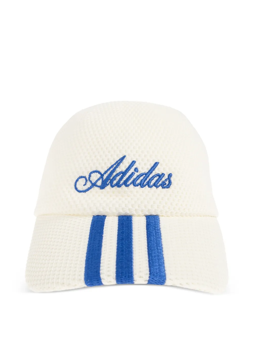 adidas logo-embroidered striped-peak cap - Toni neutri