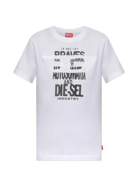 Diesel logo-print cotton T-shirt