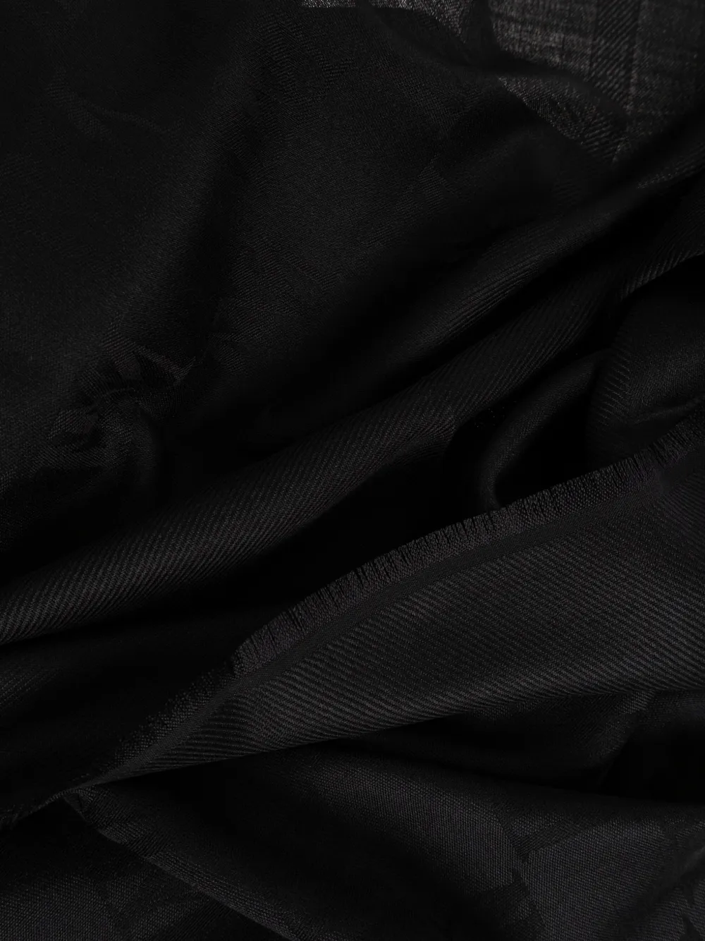 Max Mara Gelato sjaal met logo-jacquard Zwart