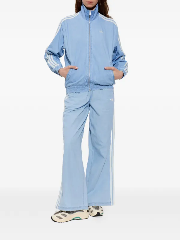 Adidas Summer Glow Firebird Track Jacket | Blue | FARFETCH