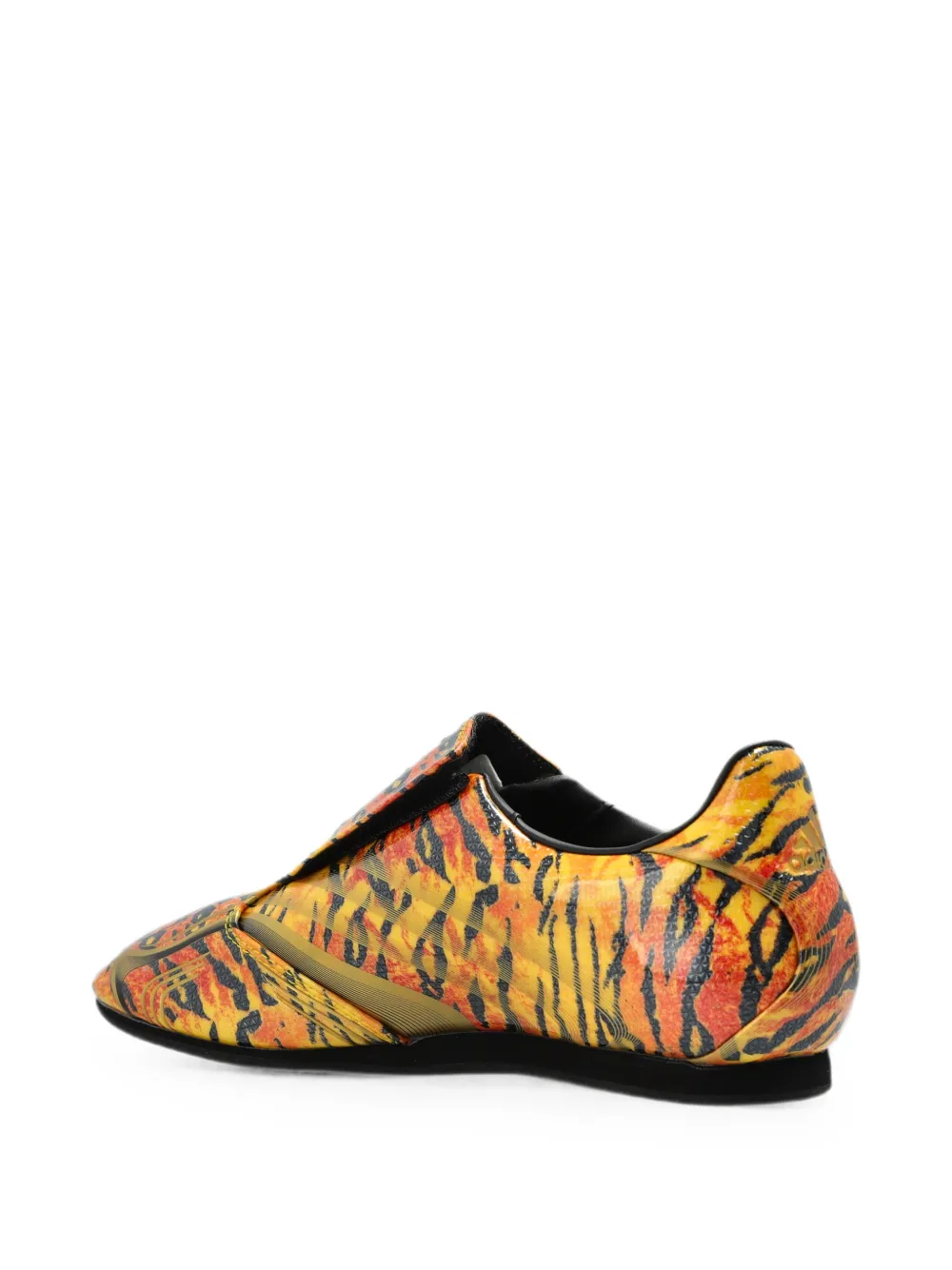 adidas Taekwondo F50 tiger-print sneakers Geel