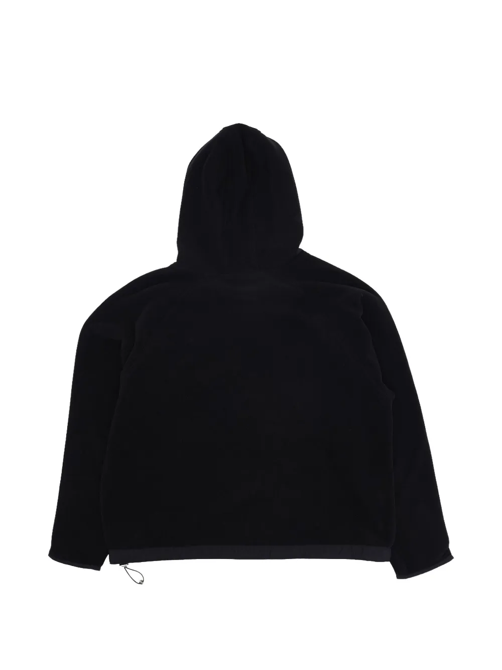 Chrome Hearts Fleece Plus hoodie met patch Zwart