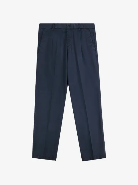 Fay pleated chino trousers