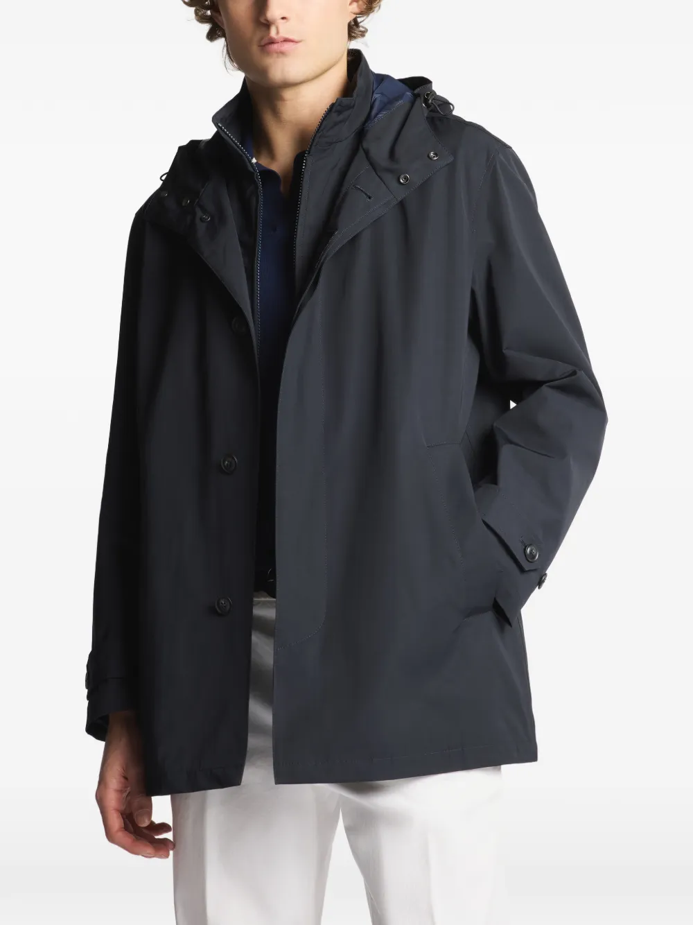 Fay Morning parka Blauw