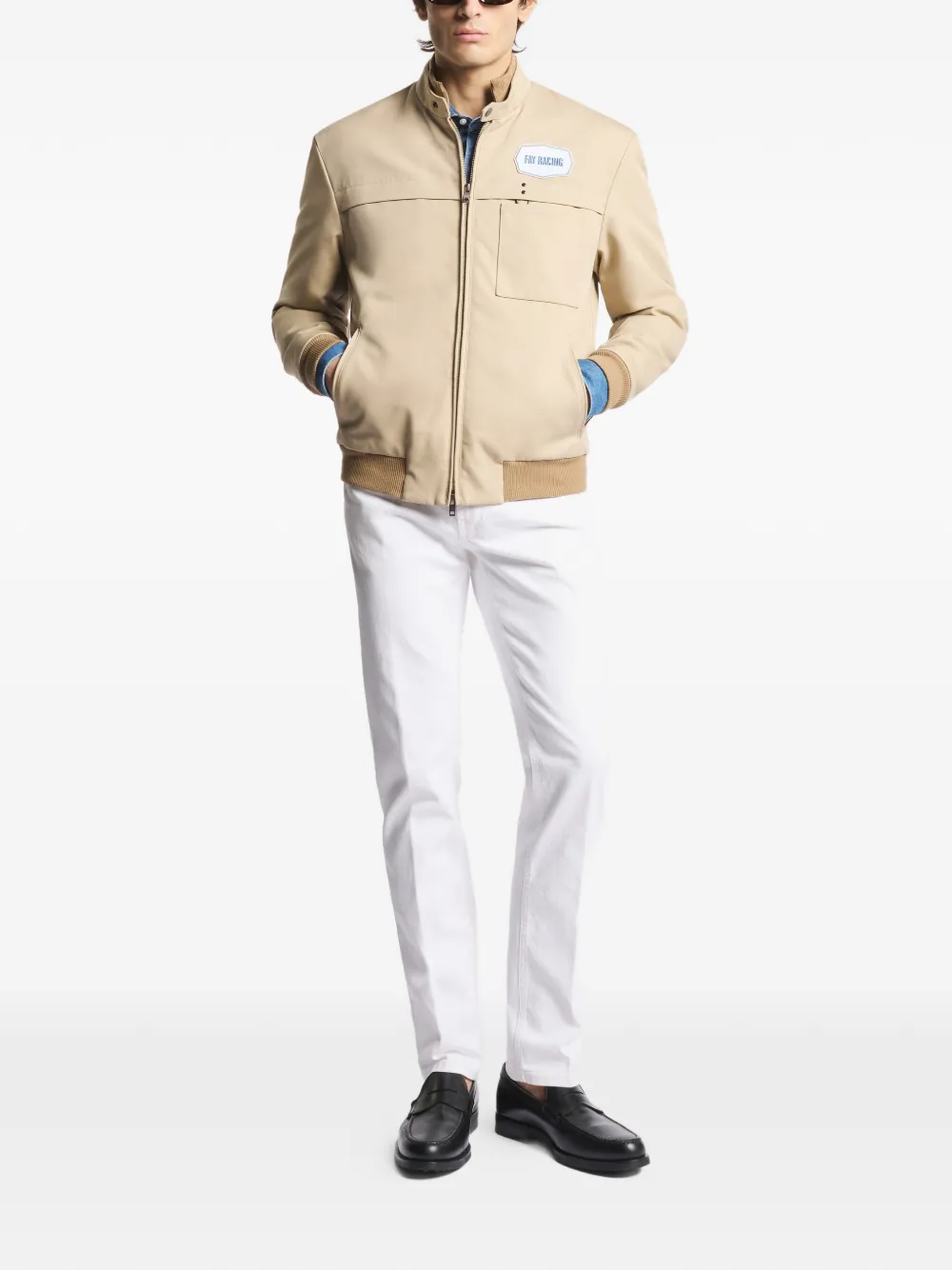 Fay logo-patch bomber jacket | Bomber Jackets | Image 2