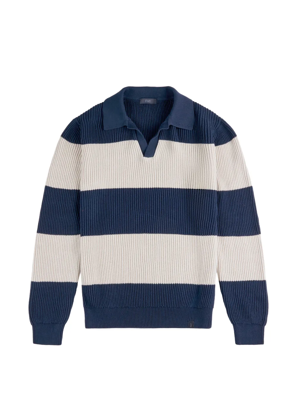 Fay Polo a coste - Blu