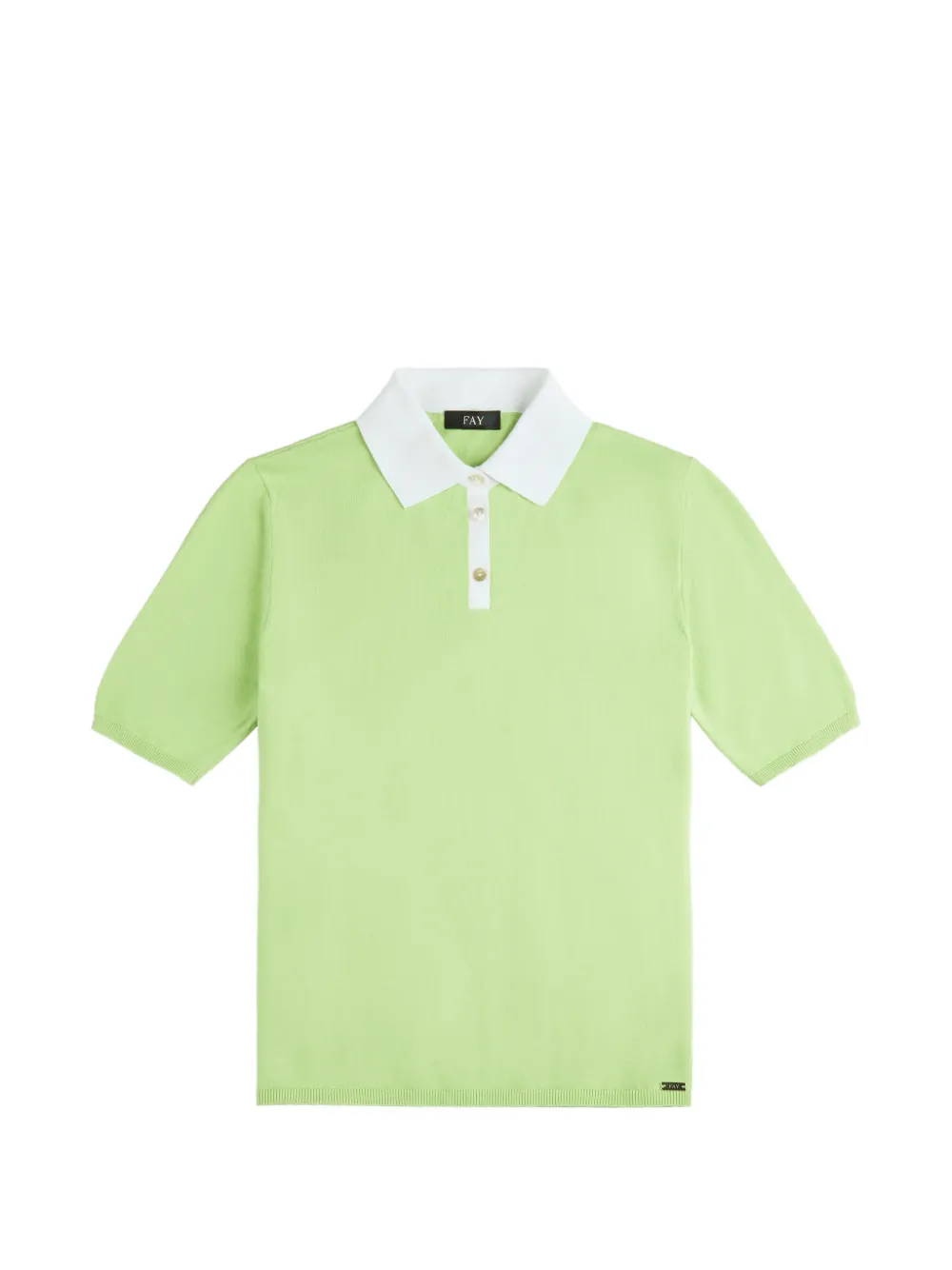 Fay Polo a maniche corte - Verde