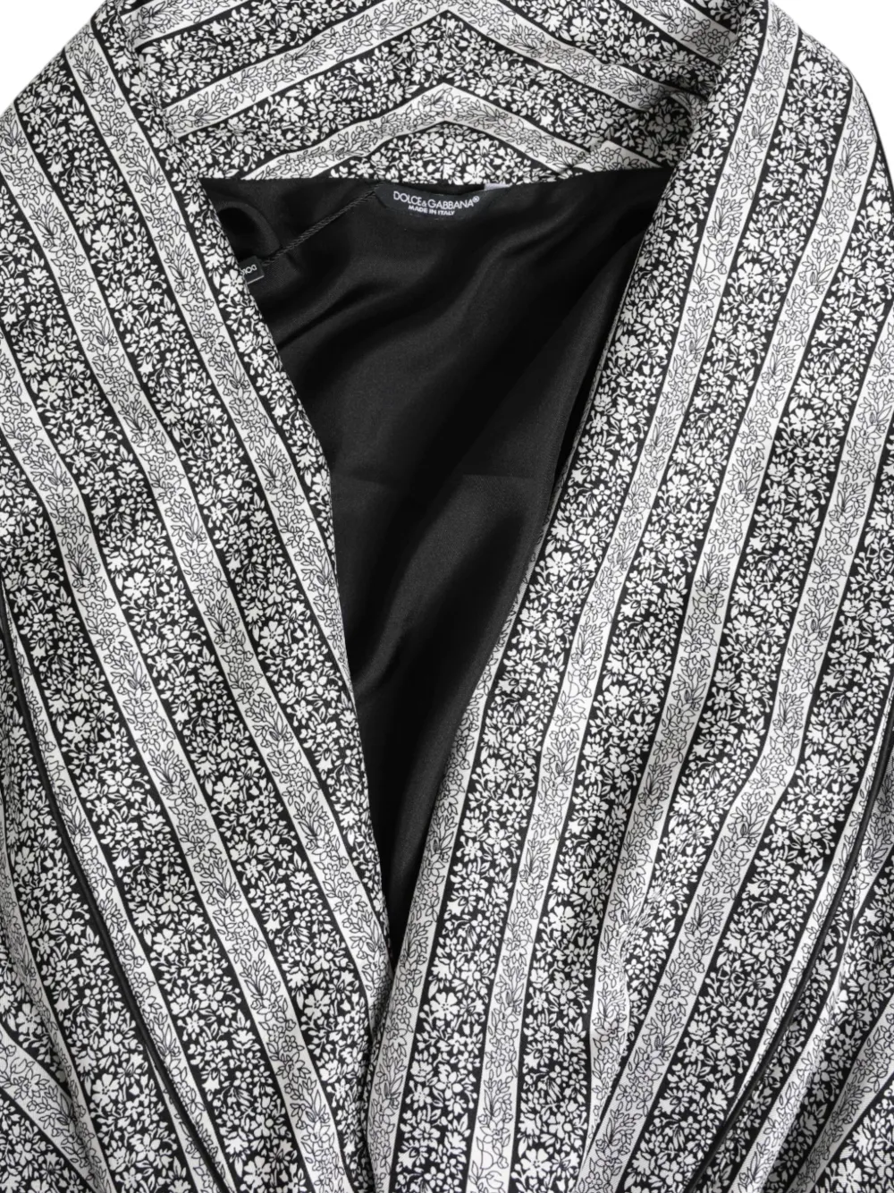 Dolce & Gabbana Zijden badjas Zilver