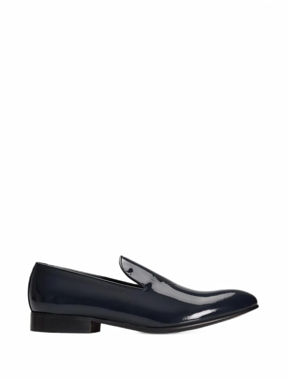 Roberto Pepe Luxury patent-leather loafers - Schwarz