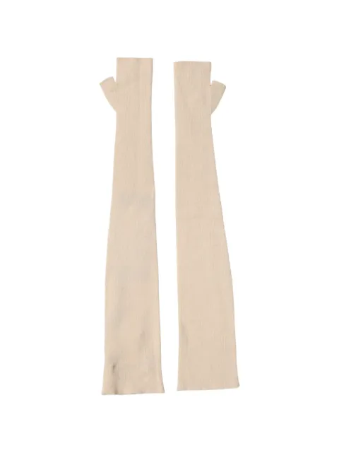 Dolce & Gabbana fingerless elbow-length gloves