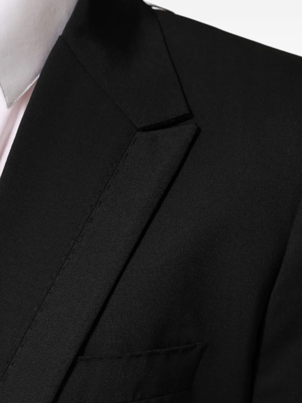 Dolce & Gabbana Blazer met puntige revers Zwart