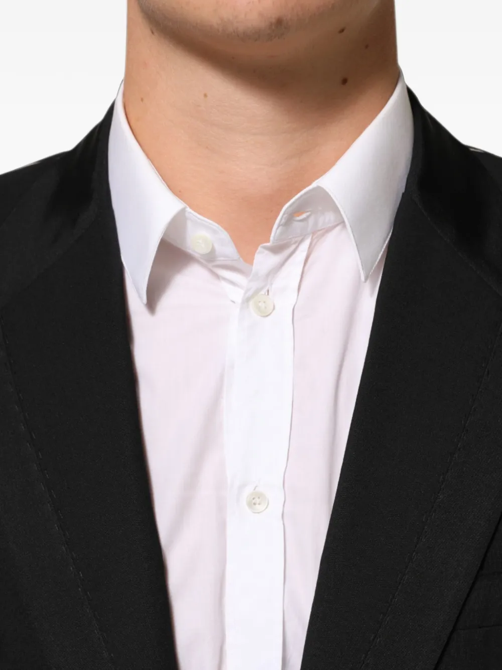Dolce & Gabbana Blazer met puntige revers Zwart