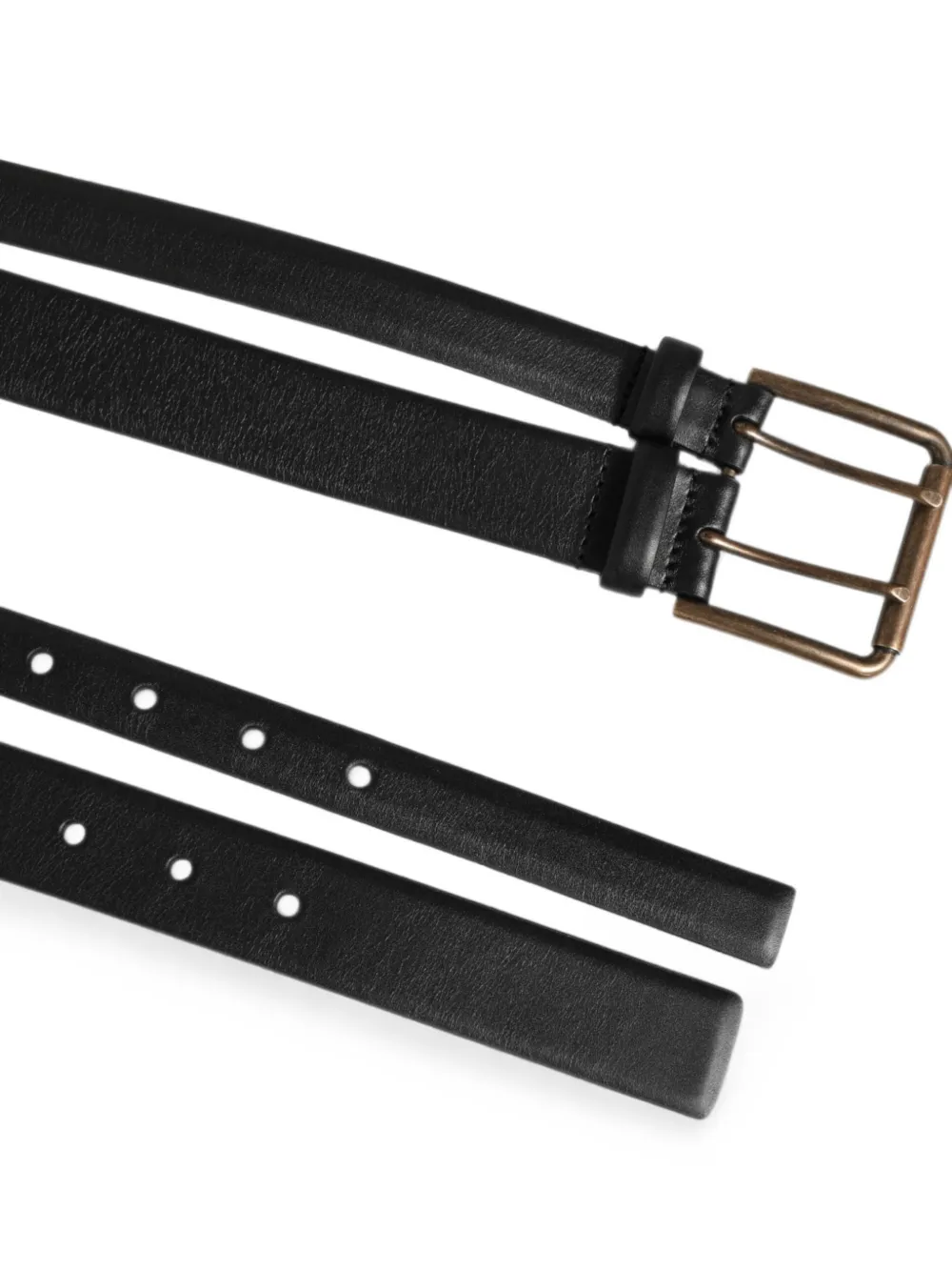Dolce & Gabbana Riem met dubbele band Zwart