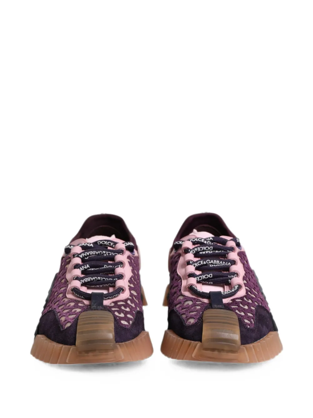 Dolce & Gabbana NS1 logo-print sneakers Paars