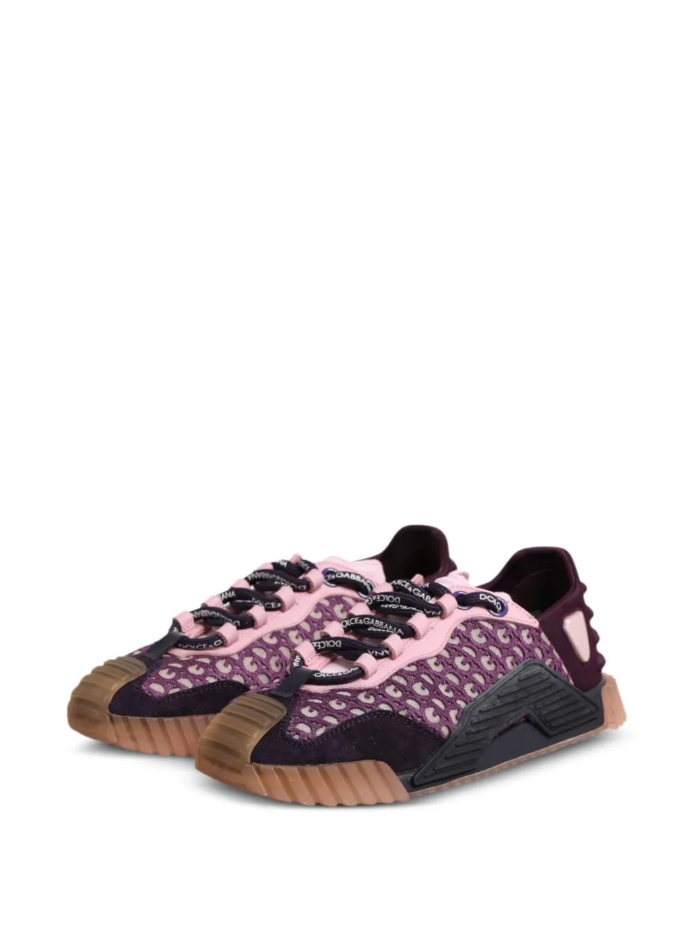 Dolce & Gabbana NS1 logo-print sneakers Paars