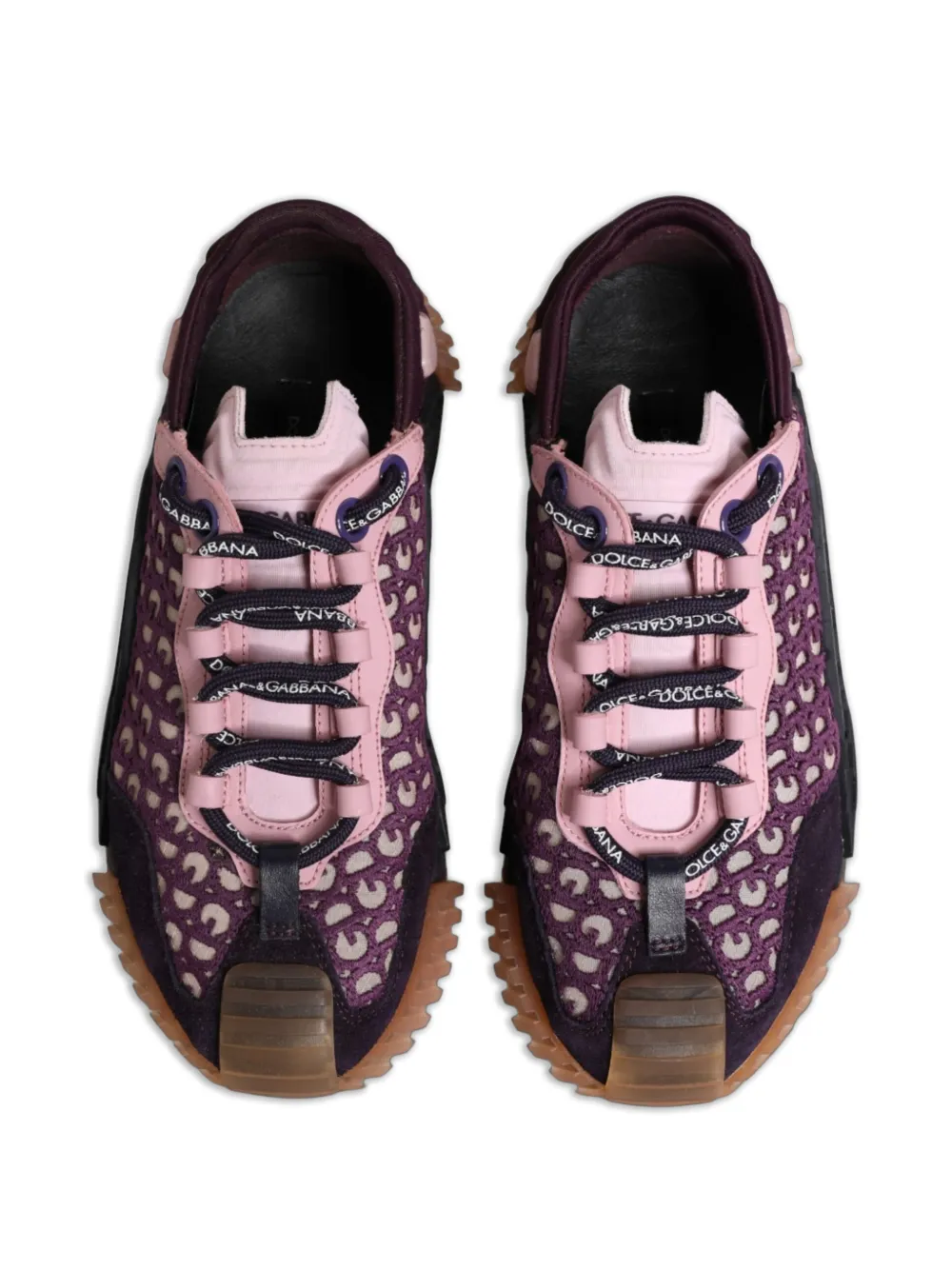 Dolce & Gabbana NS1 logo-print sneakers Paars