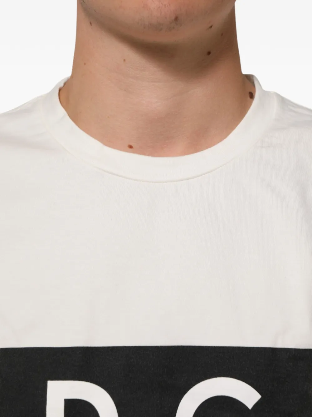 Dolce & Gabbana Katoenen T-shirt met logoprint Wit