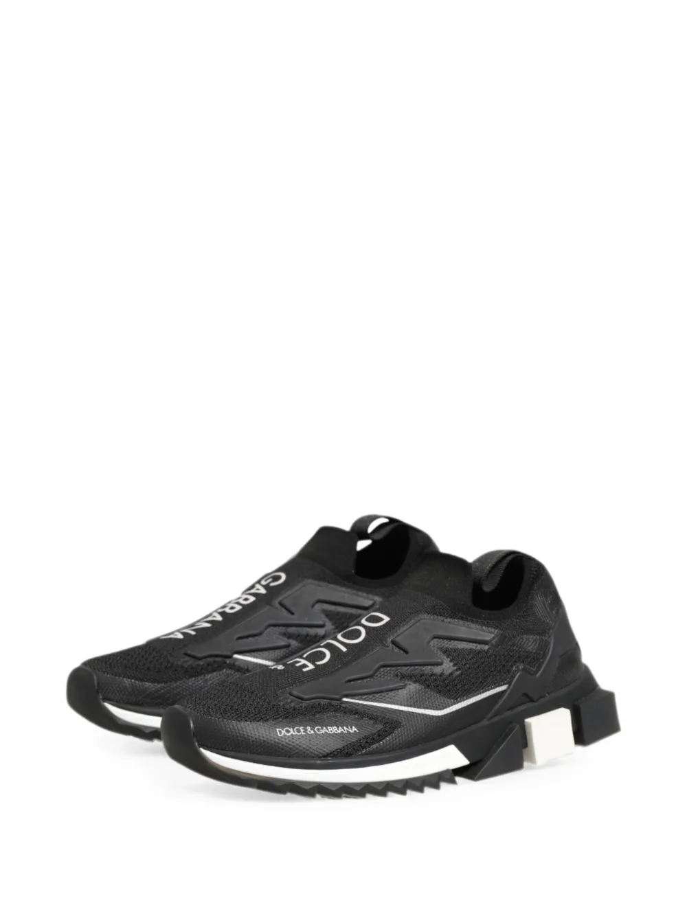 Dolce & Gabbana Sorrento stretch sneakers Zwart