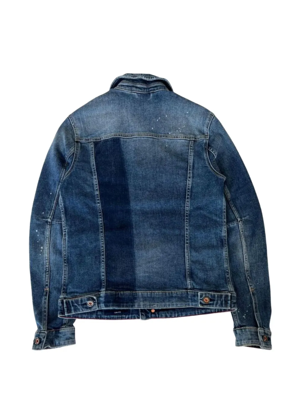 r.d.d. by jack jones Denim jack met gerafelde vlakken Blauw