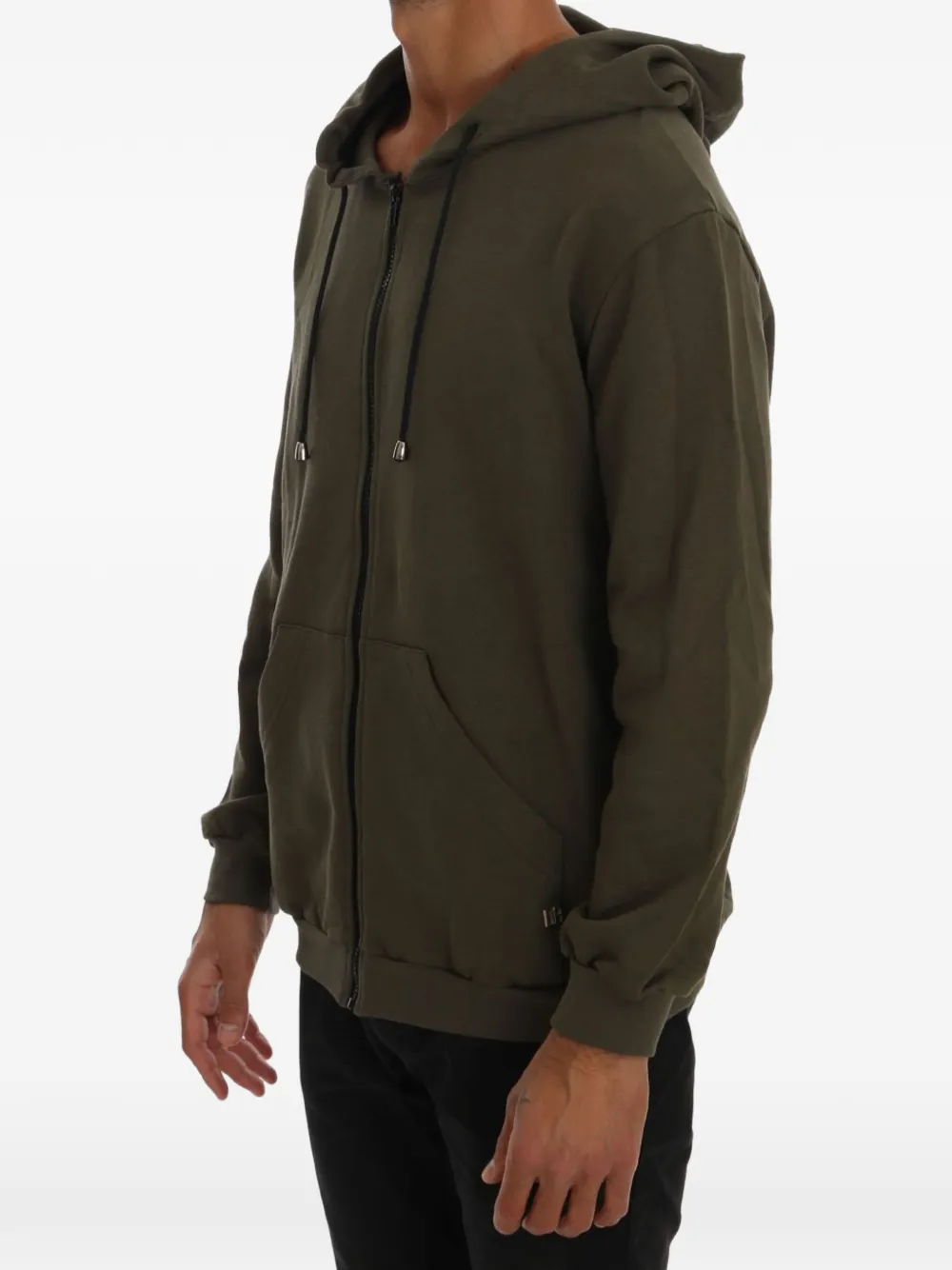 Daniele Alessandrini Hoodie met trekkoord Groen