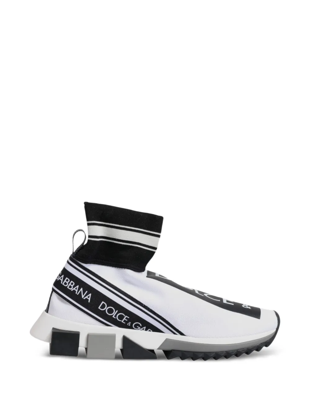 Dolce & Gabbana Sorrento Sneakers mit Logo-Print - Weiß