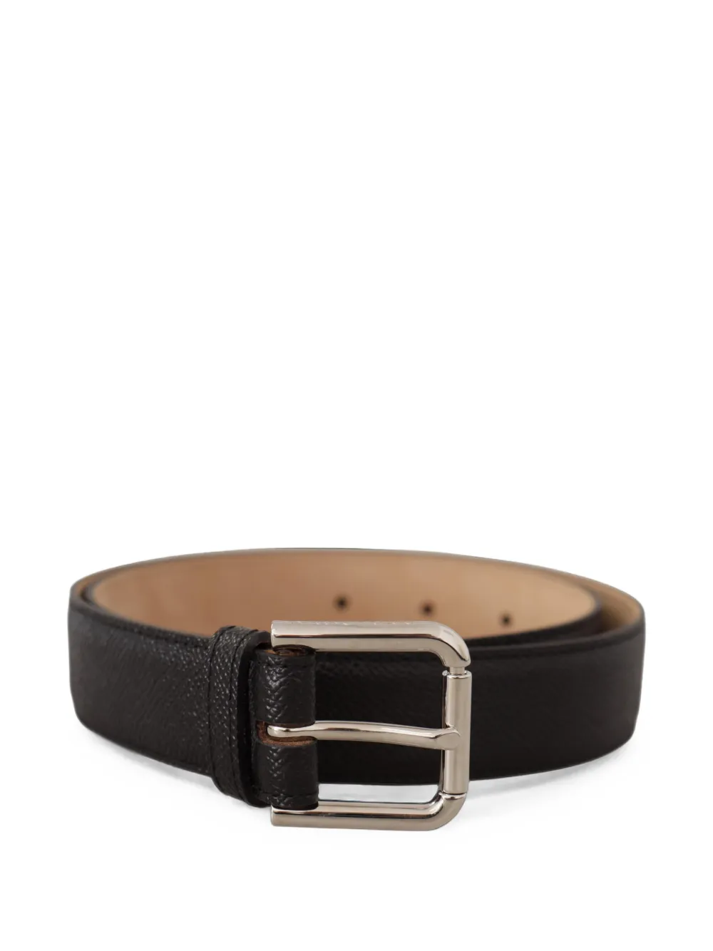 Dolce & Gabbana Riem met textuur Zwart