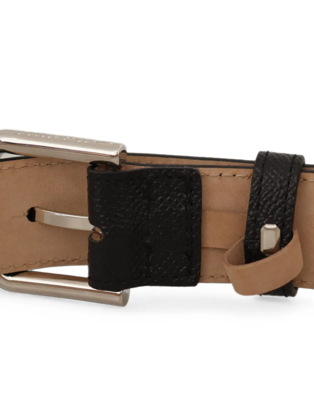 Dolce & Gabbana Riem met textuur Zwart