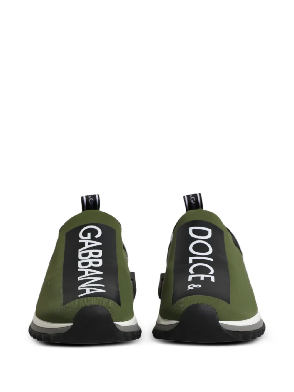 Dolce & Gabbana Sorrento logo-print sneakers Groen