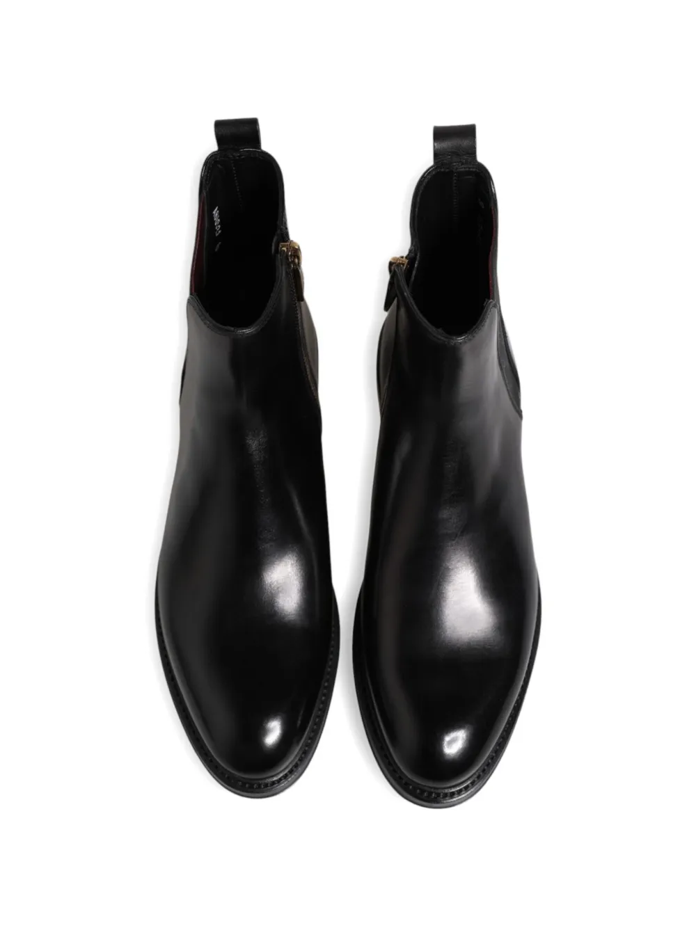 Dolce & Gabbana Leren Chelsea laarzen Zwart