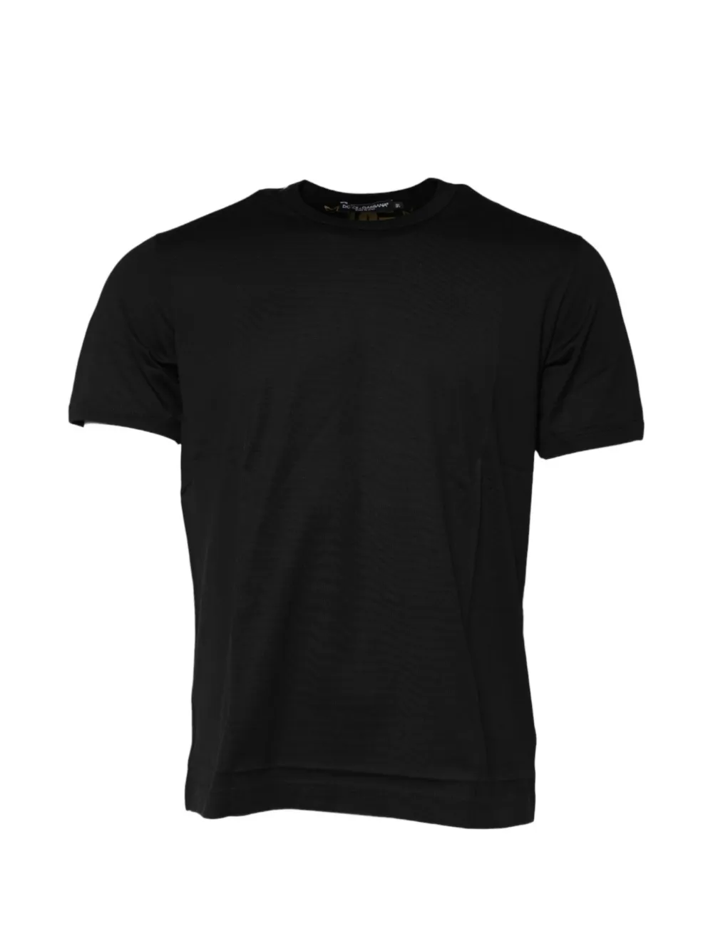 Dolce & Gabbana T-Shirt mit rundem Ausschnitt - Schwarz