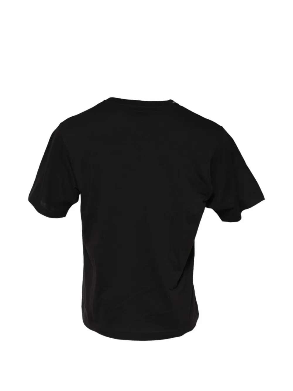 Dolce & Gabbana T-shirt met logo-patroon en zak Zwart