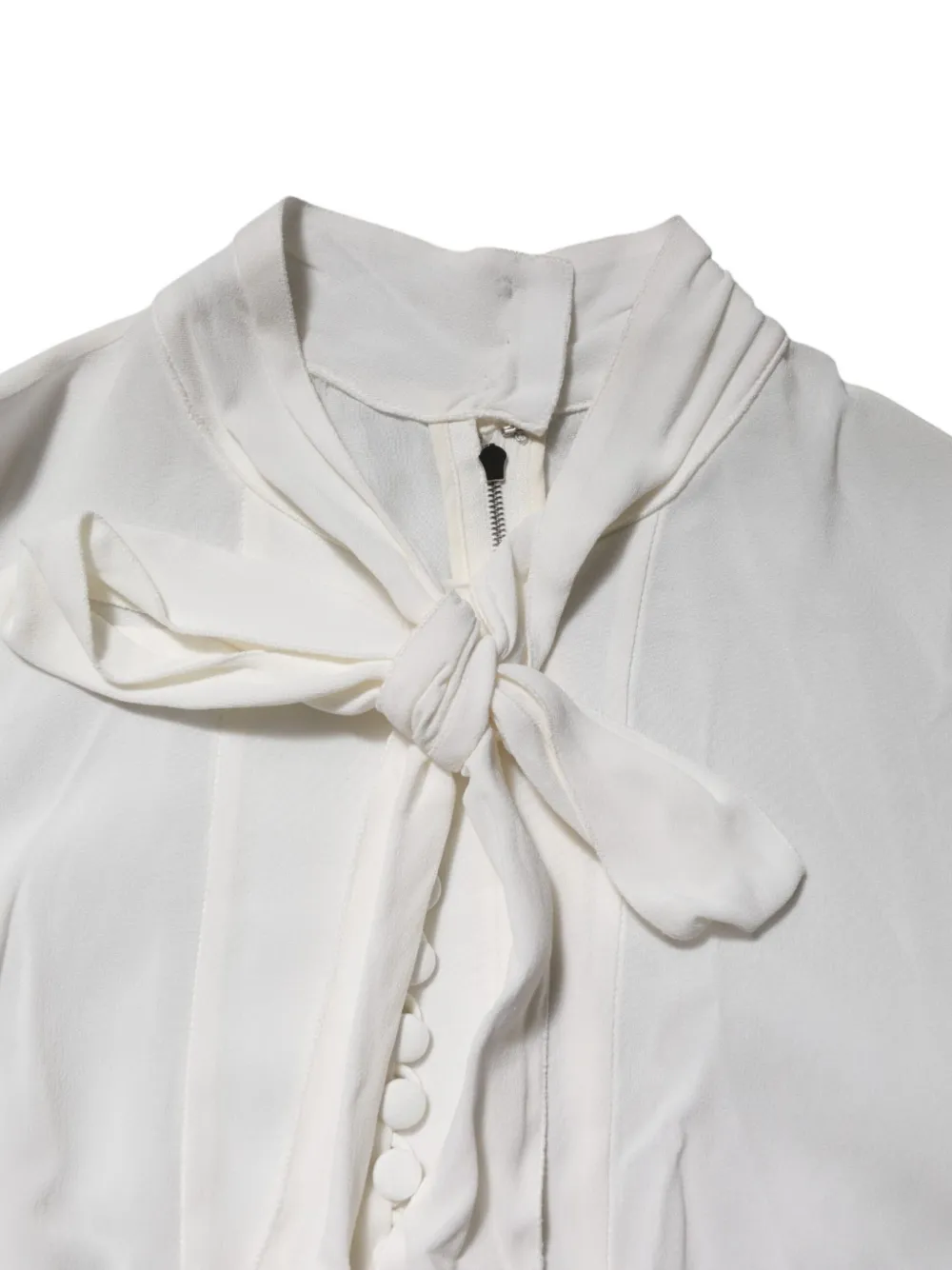 Dolce & Gabbana Blouse met pofmouwen Wit