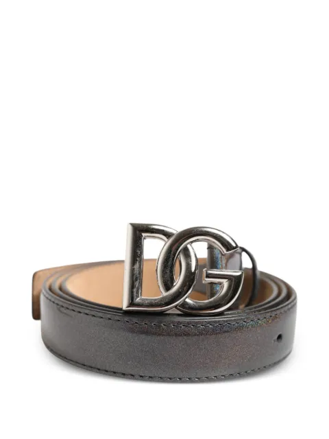 Dolce & Gabbana DG logo-buckle belt