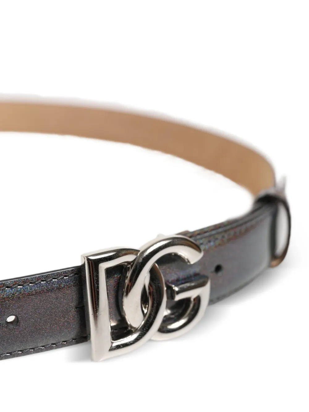 Dolce & Gabbana Gespriem met DG logogesp Grijs