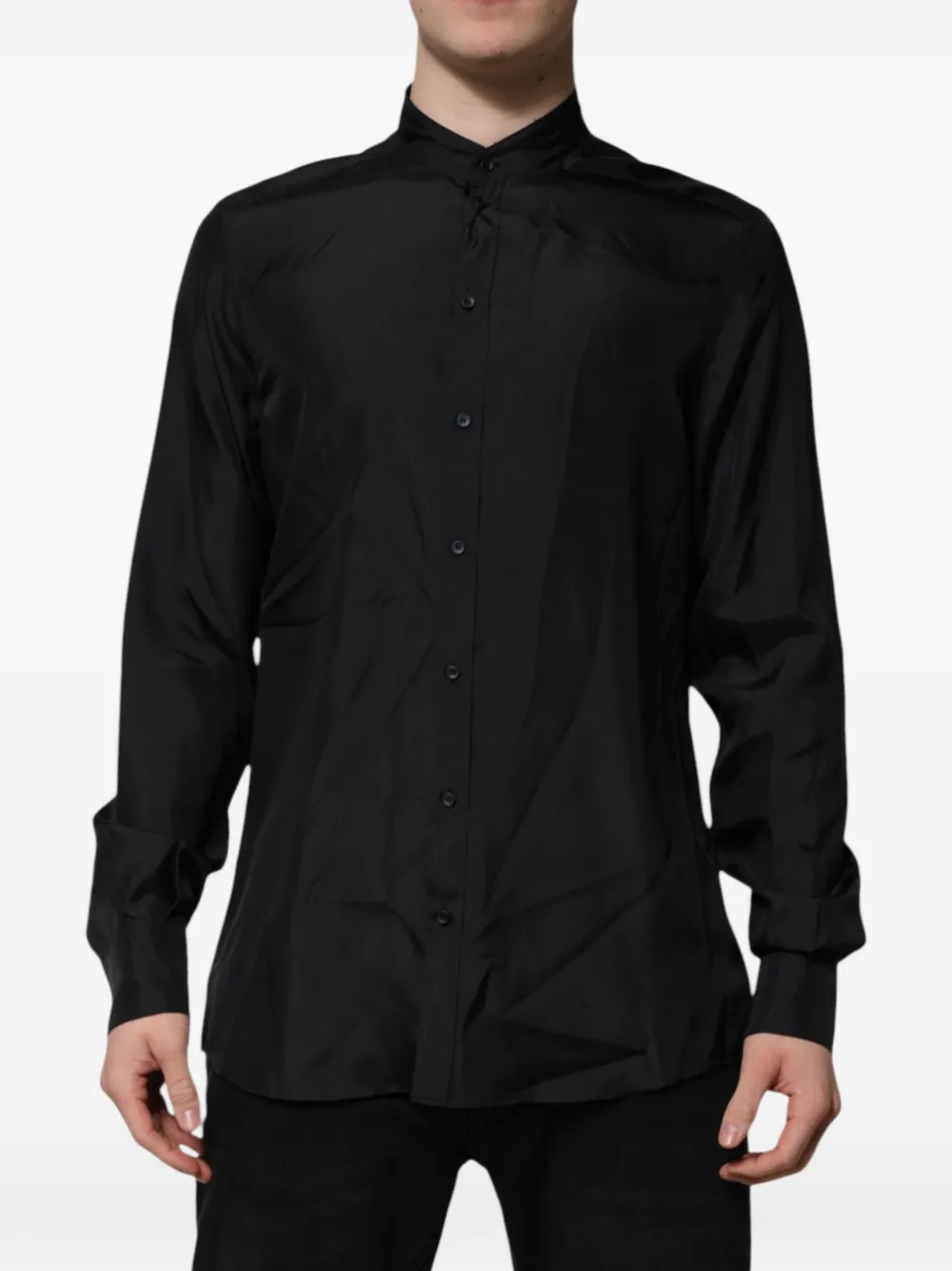 Dolce & Gabbana Martini silk shirt - Black