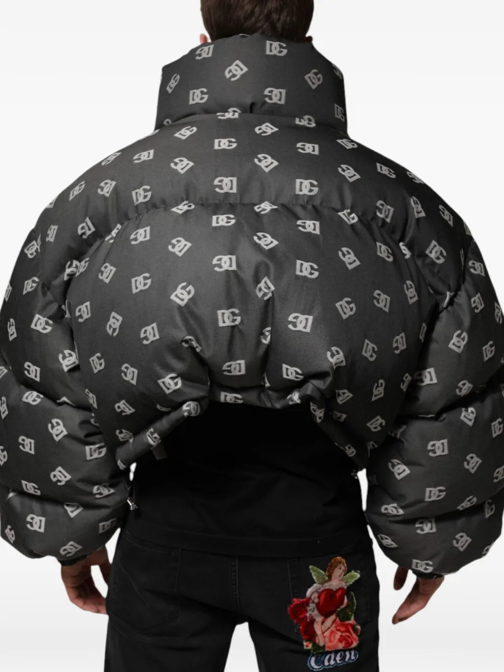 Dolce & Gabbana Jack met DG-monogram en logoprint Zwart