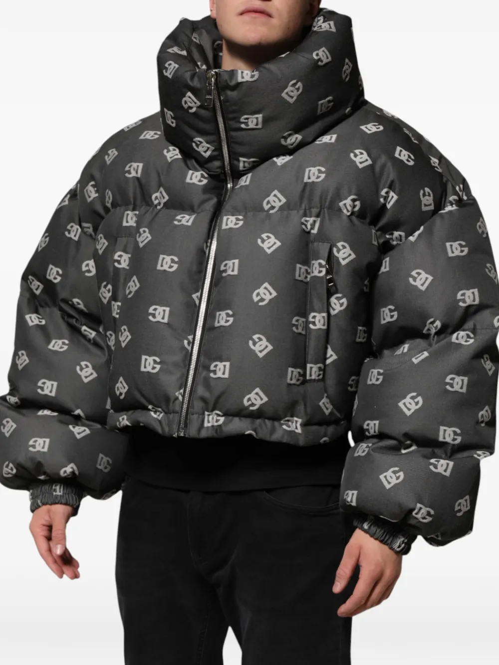 Dolce & Gabbana Jack met DG-monogram en logoprint Zwart