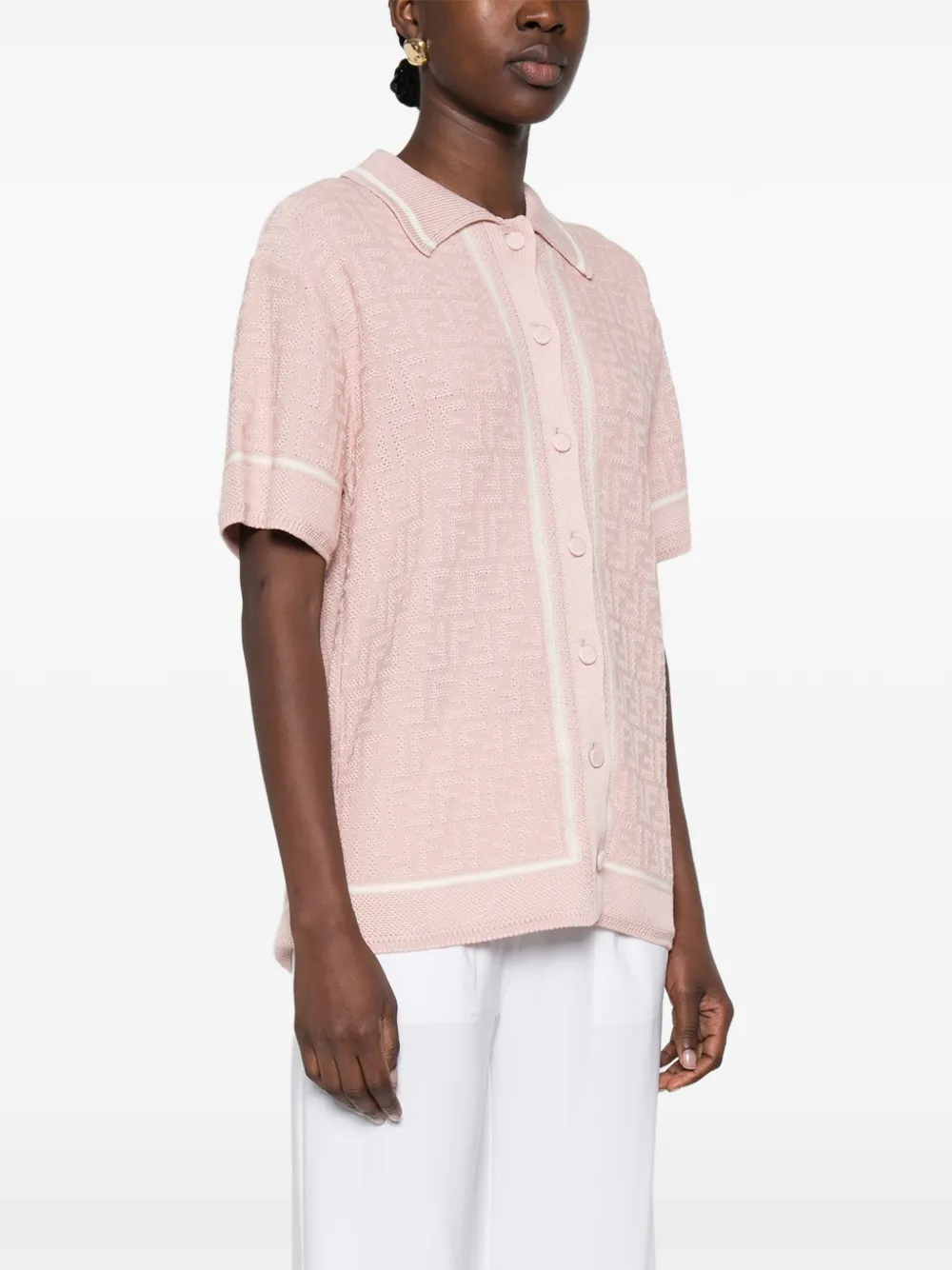 FENDI Linnen overhemd Roze