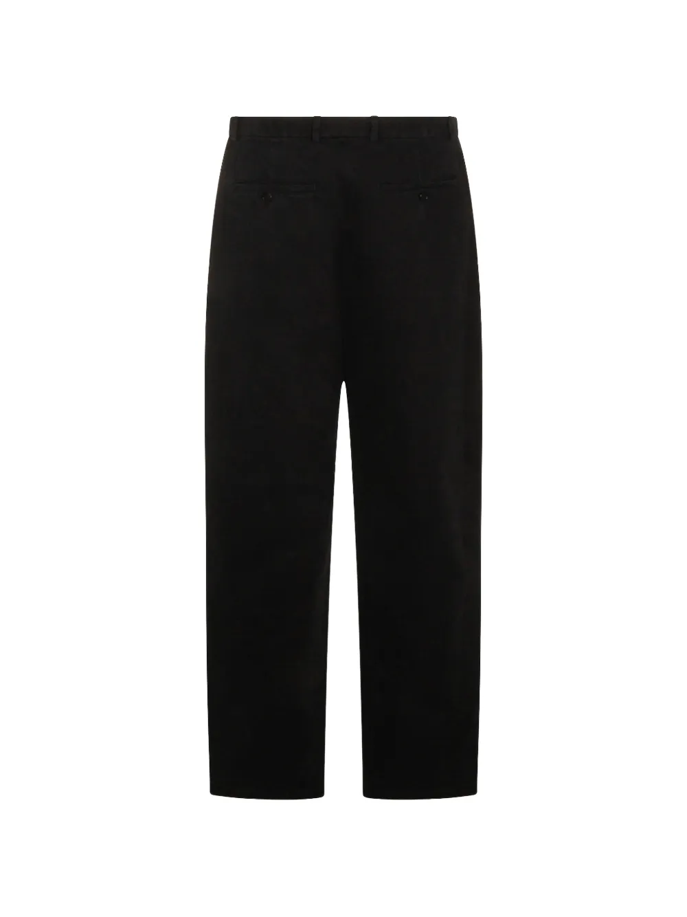 Jil Sander Straight plooibroek Zwart