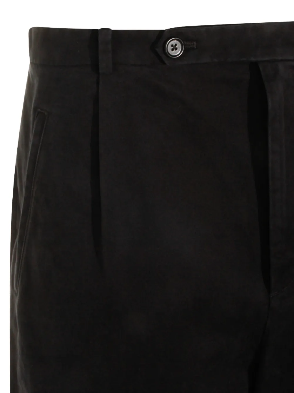 Jil Sander Straight plooibroek Zwart