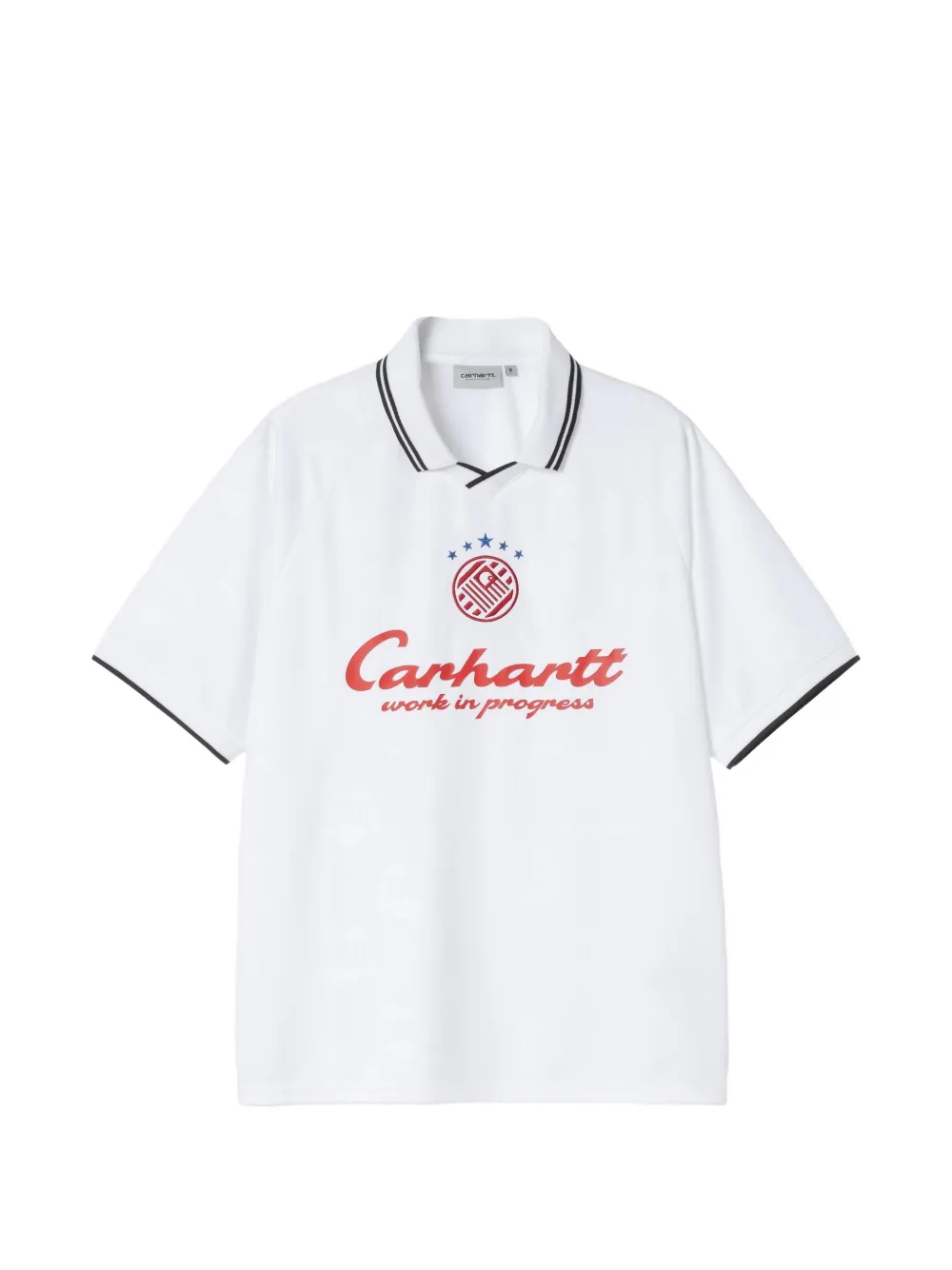 Carhartt WIP S S Terrace T-shirt met logoprint Wit