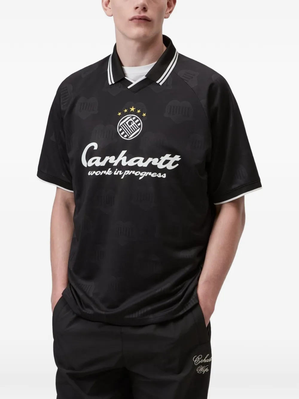 Carhartt WIP S S Terrace T-shirt met logoprint Zwart