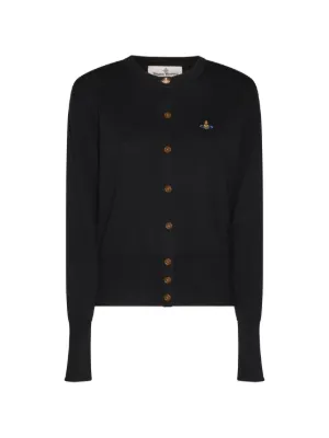 Vivienne Westwood Bea クロップド カーディガン | ブラック | FARFETCH JP