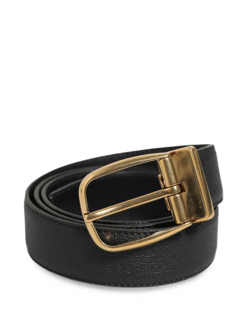 Dolce & Gabbana logo-buckle leather belt