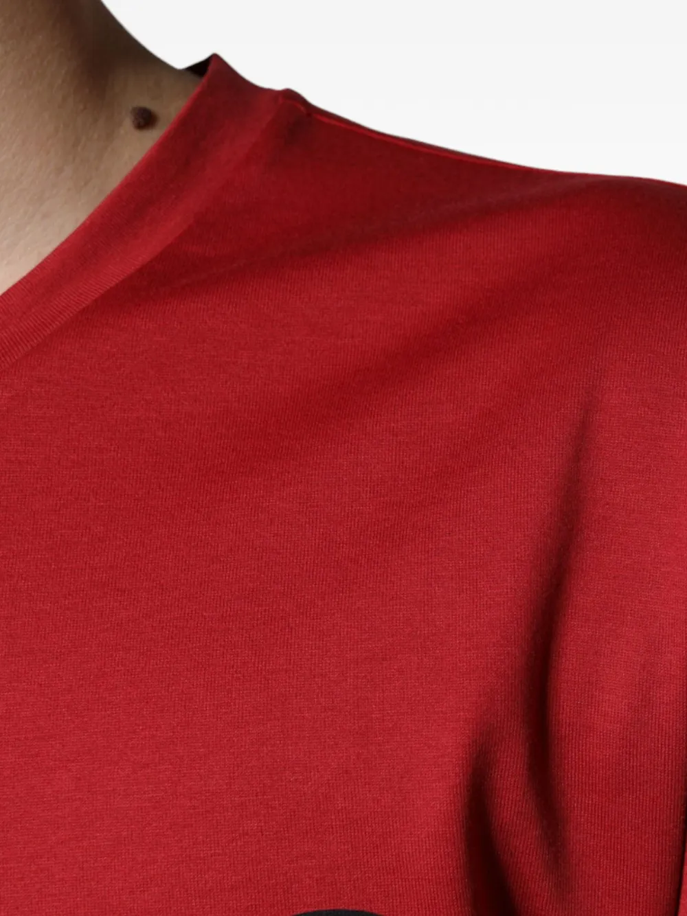 Dolce & Gabbana T-shirt met logoprint Rood