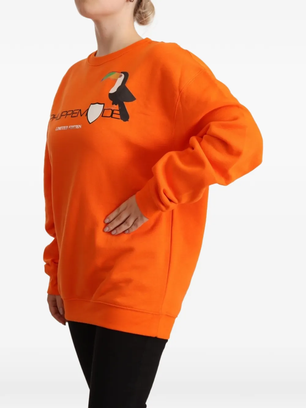 Philippe Model Paris Trui met toekan-print Oranje