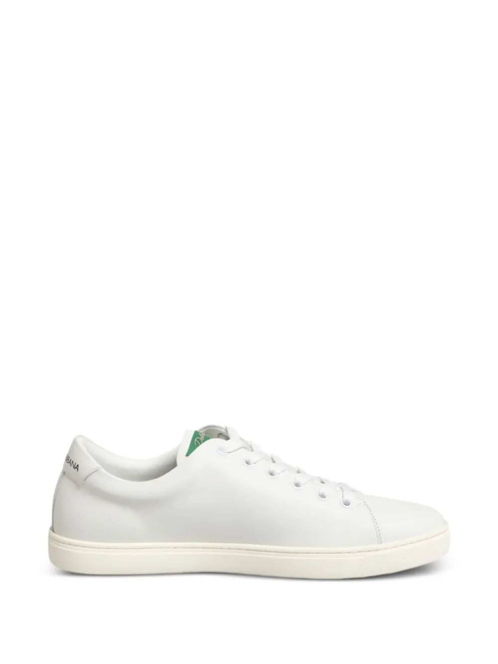 Dolce & Gabbana Sneakers mit Rosenstickerei - Weiß
