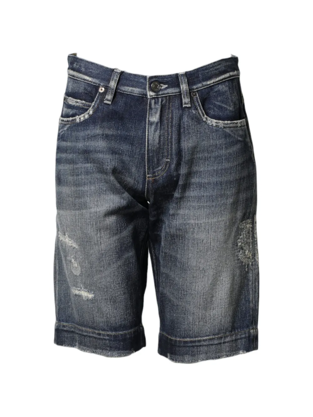 Dolce & Gabbana distressed denim shorts - Bleu Dolce & Gabbana distressed denim shorts - Bleu