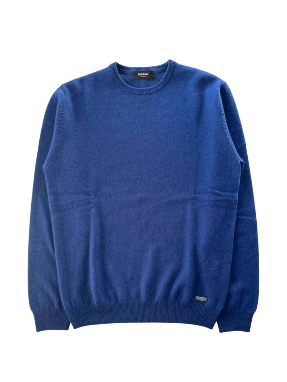 Baldinini logo-plaque cashmere sweater