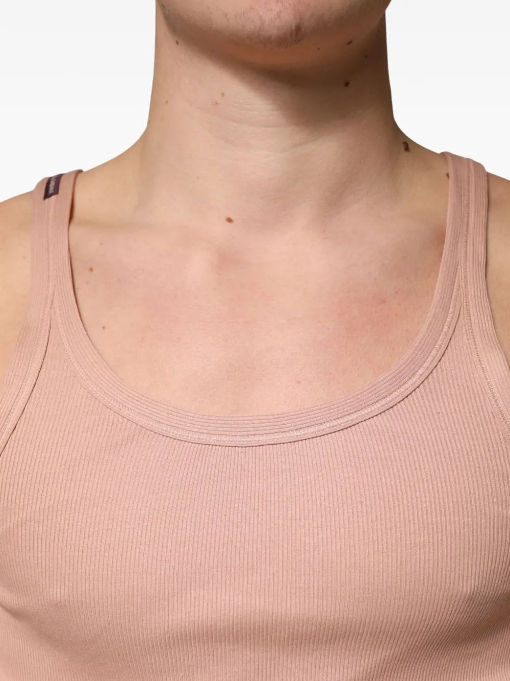 Dolce & Gabbana Ribgebreid T-shirt Roze